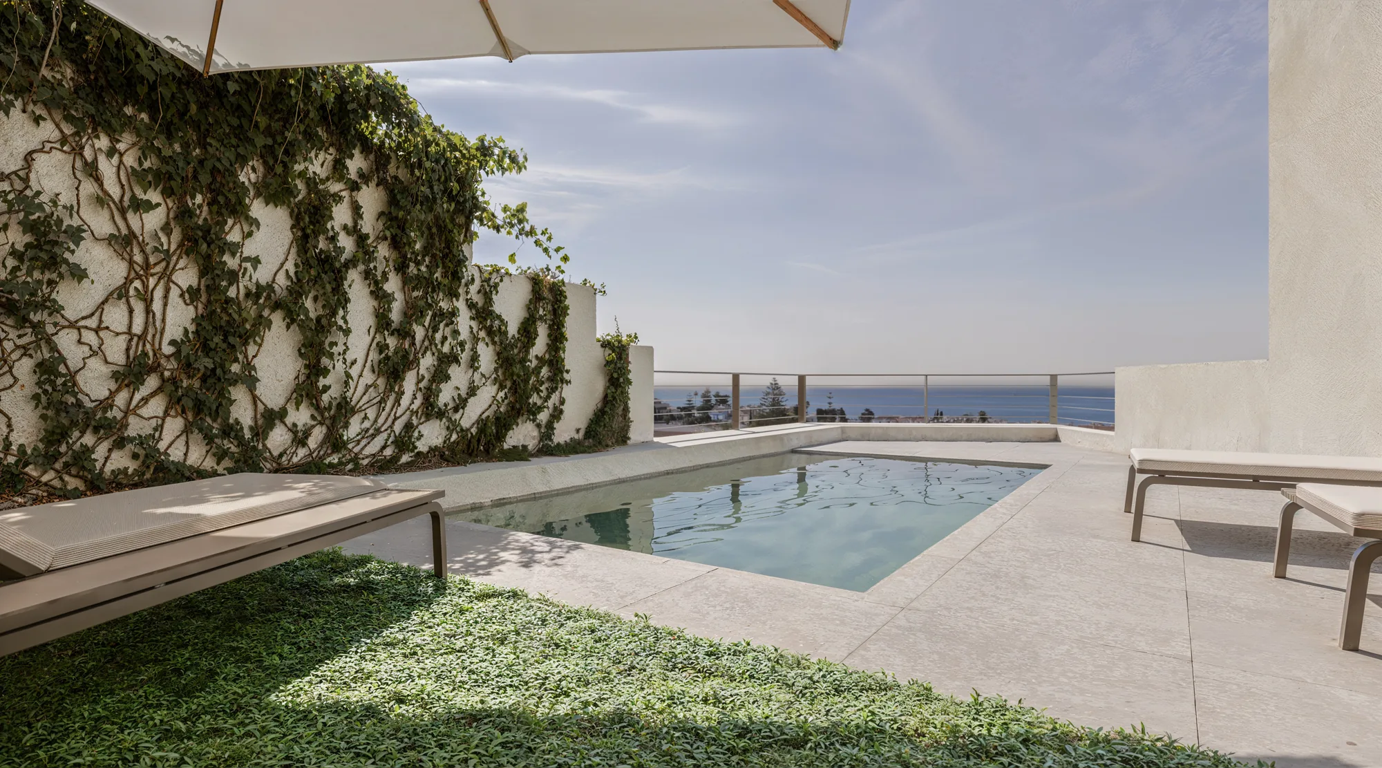 Piscina con vistas infinitas